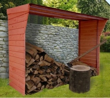 Abri bûches – BOIS – 2,5 stères – EMABRI AB02 ....23 Abri bûches – BOIS – 2,5 stères – EMABRI AB02 – Image 9