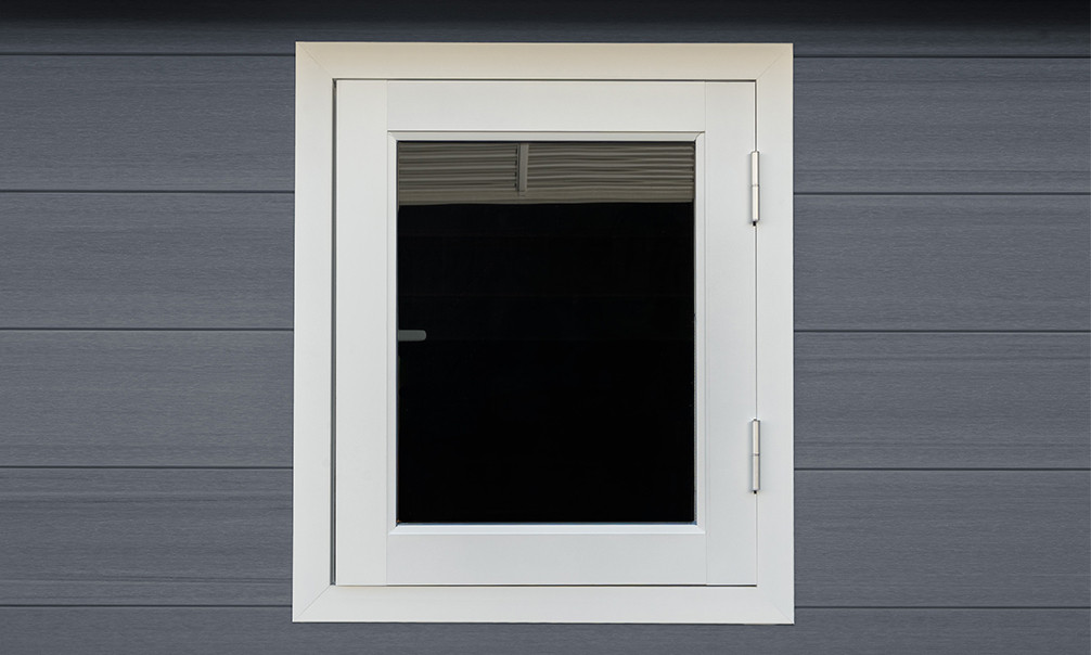 Abri de jardin composite Toscane, toit monopente, 3.7x3.7m, 13.69m2 012563. Abri de jardin composite Toscane, toit monopente, 3.7x3.7m, 13.69m2 – Image 10