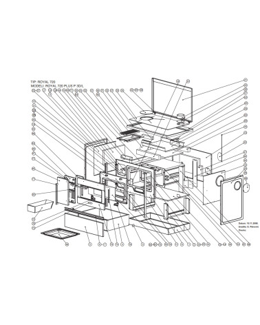 Cuisinière à bois CARLO 72 cm 3 coloris au choix .... Cuisinière à bois CARLO 72 cm 3 coloris au choix – Image 2