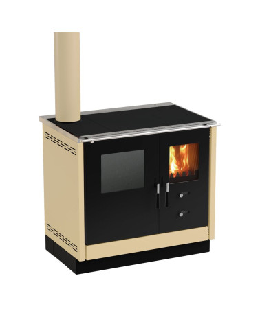 Cuisinière à bois MIONICA II 90 cm 3 coloris au choix .. Cuisinière à bois MIONICA II 90 cm 3 coloris au choix