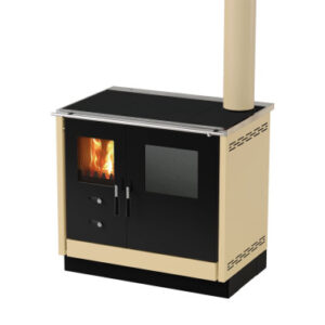 Cuisinière à bois MIONICA II 90 cm 3 coloris au choix