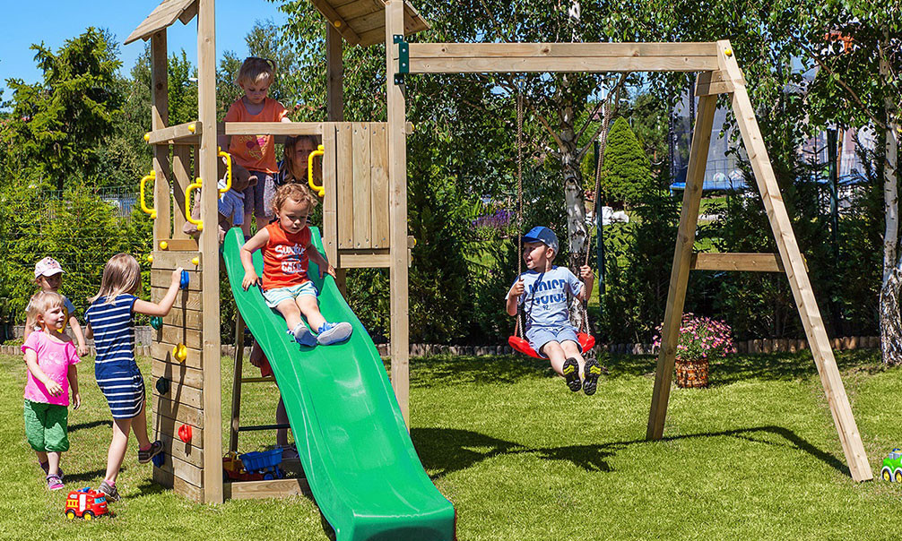 Tour de jeux pour enfants en bois traité autoclave CAROL 2 .. Tour de jeux pour enfants en bois traité autoclave CAROL 2 – Image 3