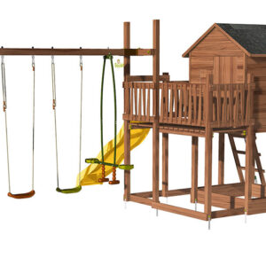 Tour de jeux pour enfants en bois traitée autoclave Tenerife