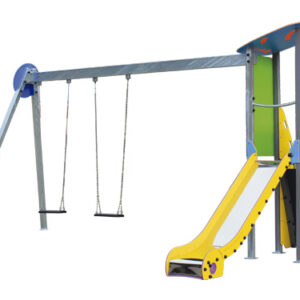 Parc Galva sources 2 balançoires agrier.fr